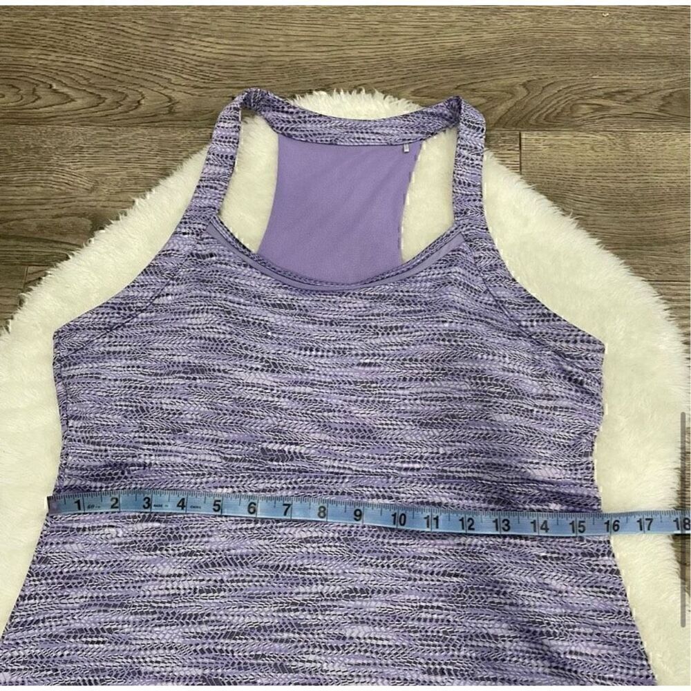 Mondetta Athletic Racerback Dress Purple Womens Sz Medium Built in Bra MPG - Picture 10 of 11